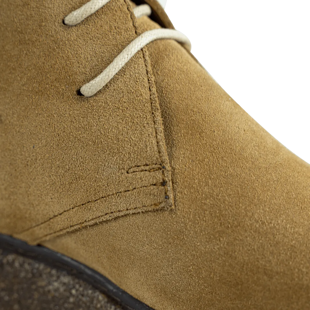 Varfell: Demi Bottes Homme - Gomme Beige
