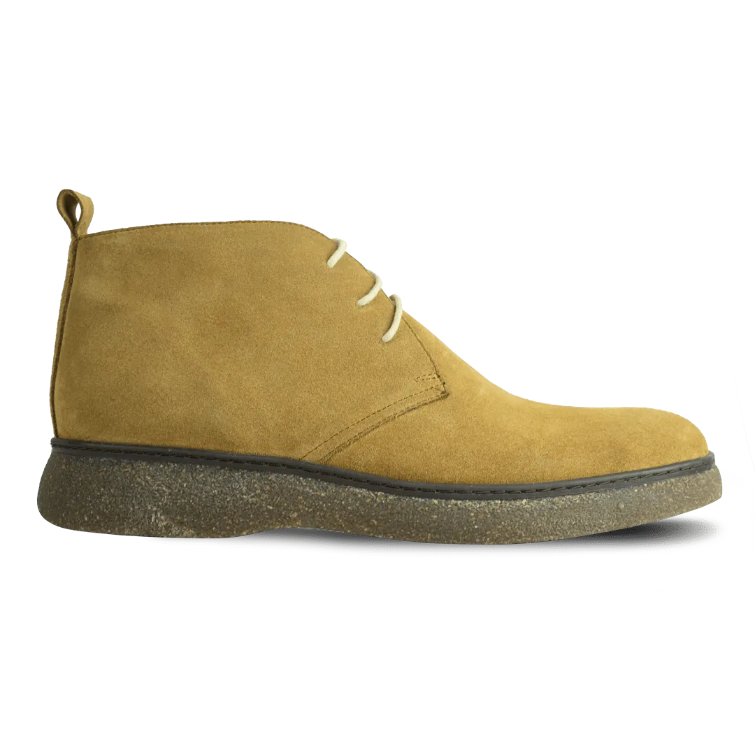 Varfell: Demi Bottes Homme - Gomme Beige