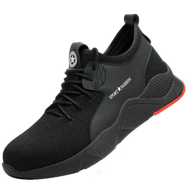 Women Steel Toe Puncture-Proof Workers Boots