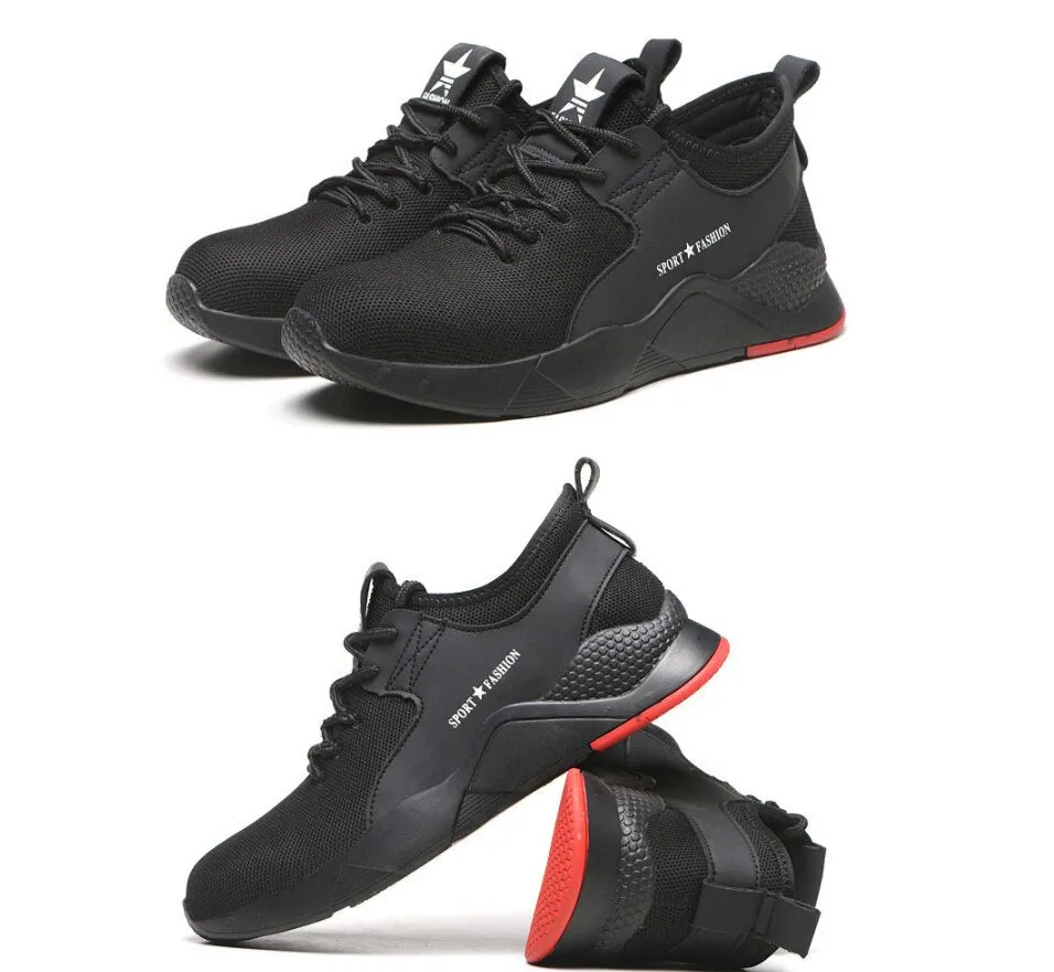 Women Steel Toe Puncture-Proof Workers Boots