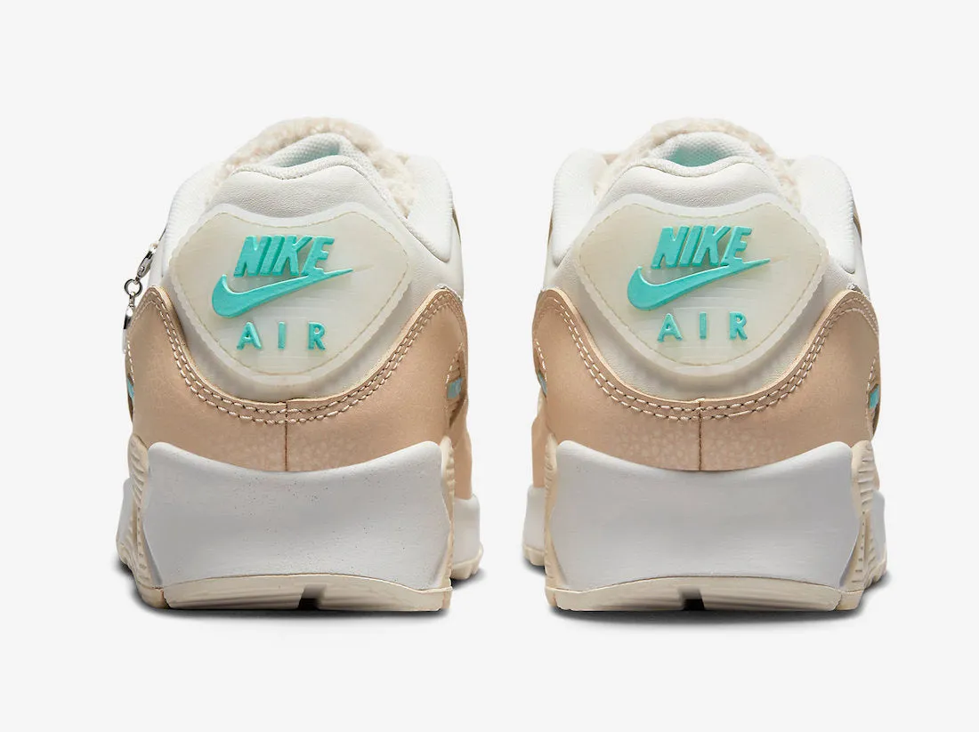 Women's Nike Air Max 90 Phantom Metallic Silver DZ5194-001