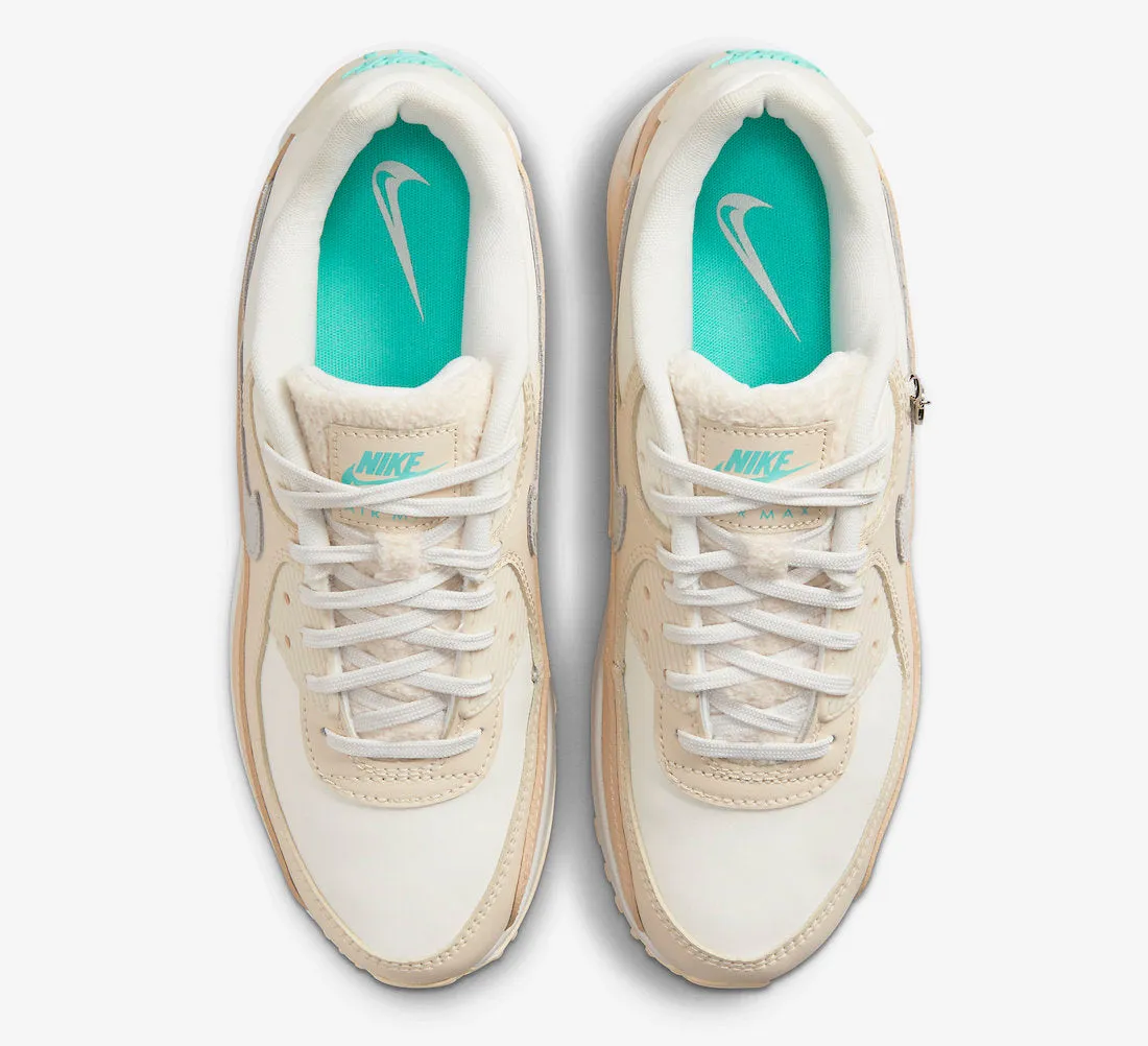 Women's Nike Air Max 90 Phantom Metallic Silver DZ5194-001
