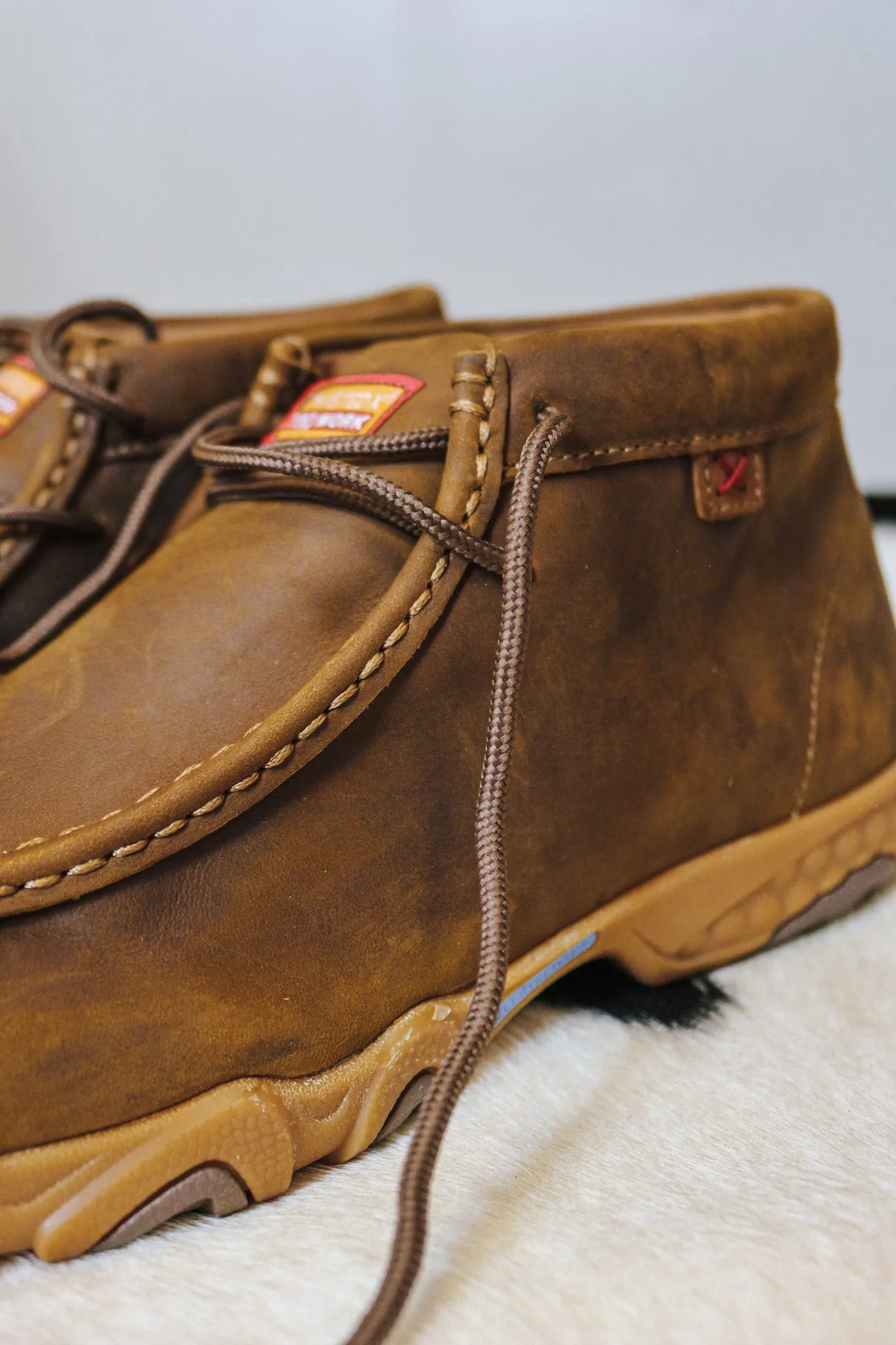Work Chukka Driving Moc with Nano Toe