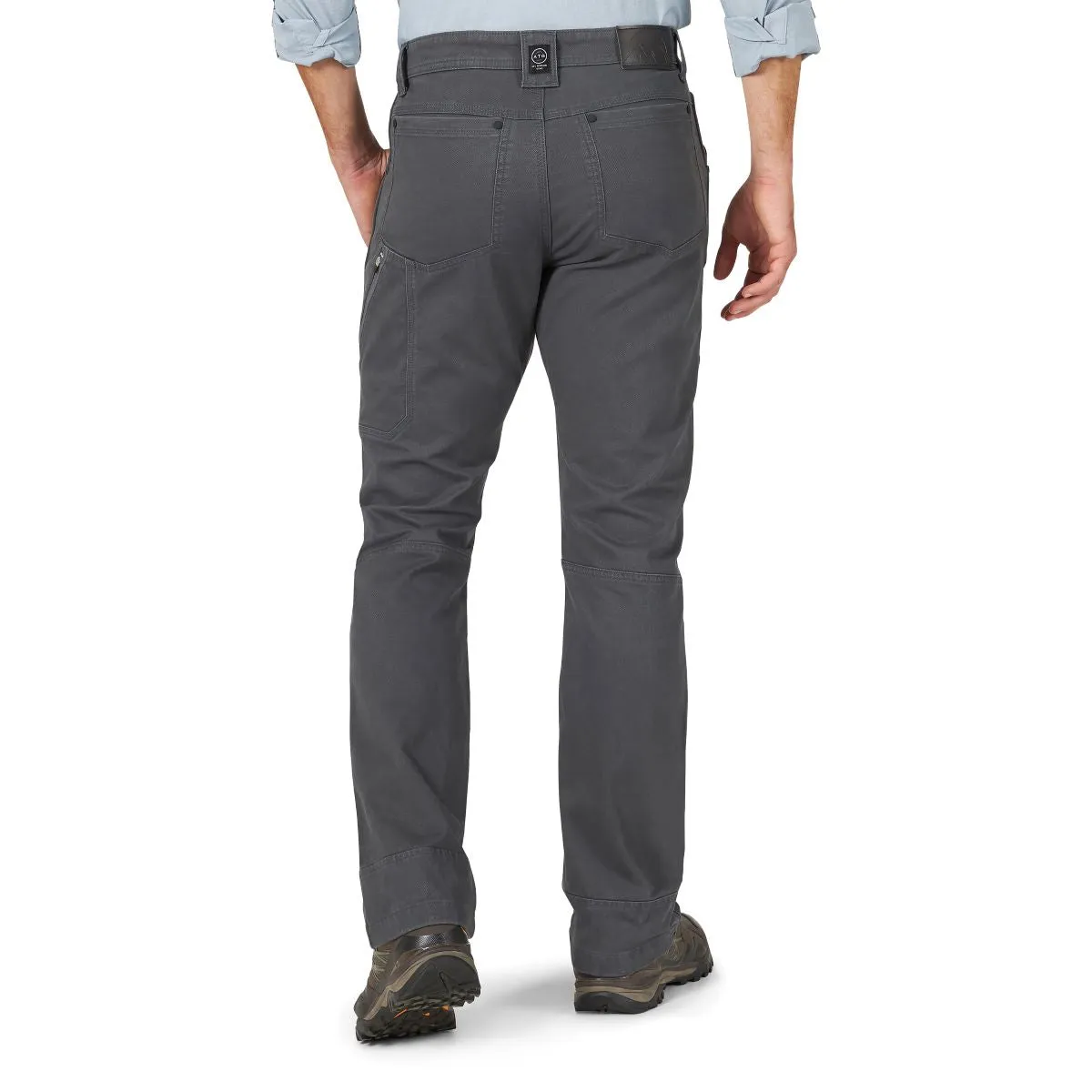 'Wrangler' Men's Reinforced Utility Pant - Grey