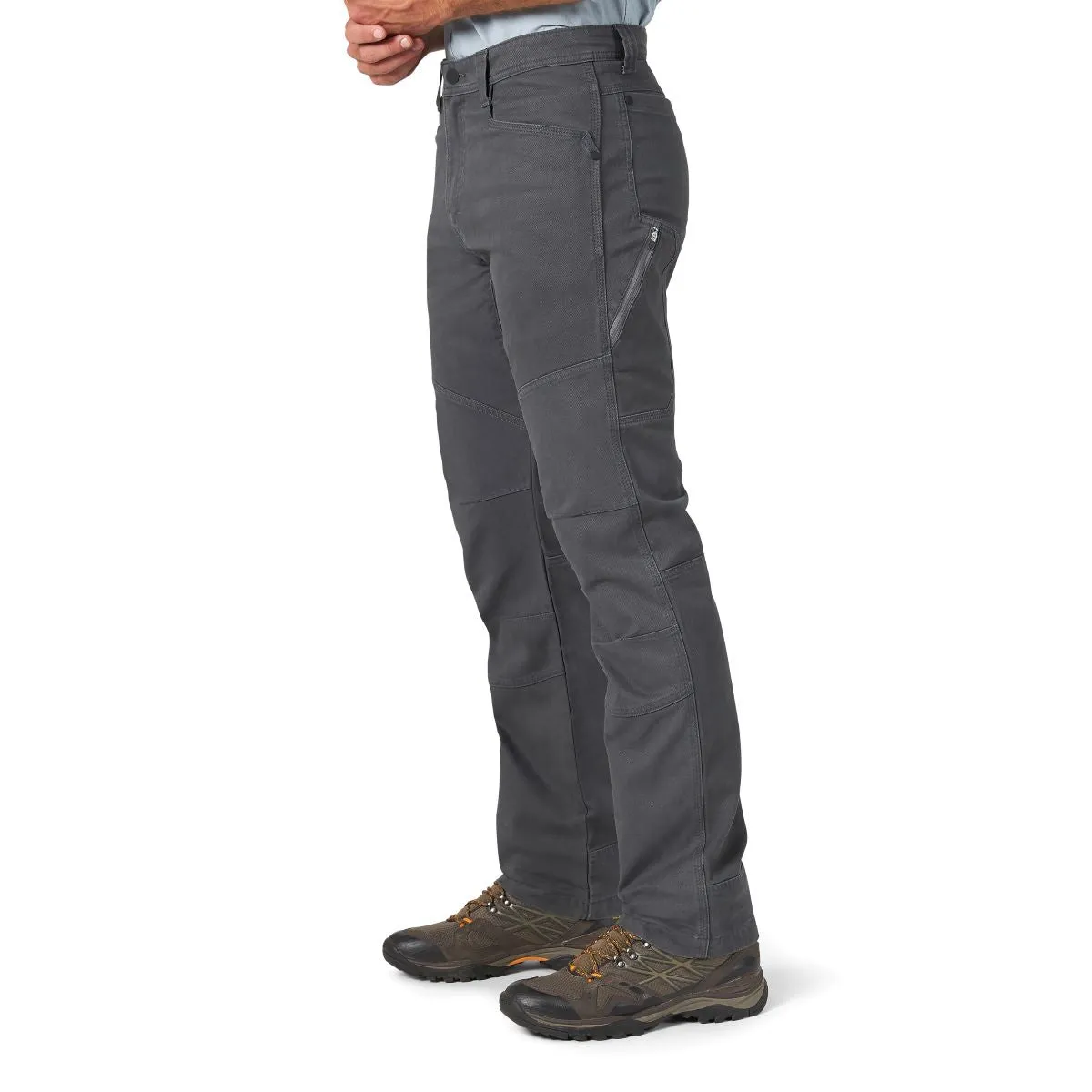 'Wrangler' Men's Reinforced Utility Pant - Grey