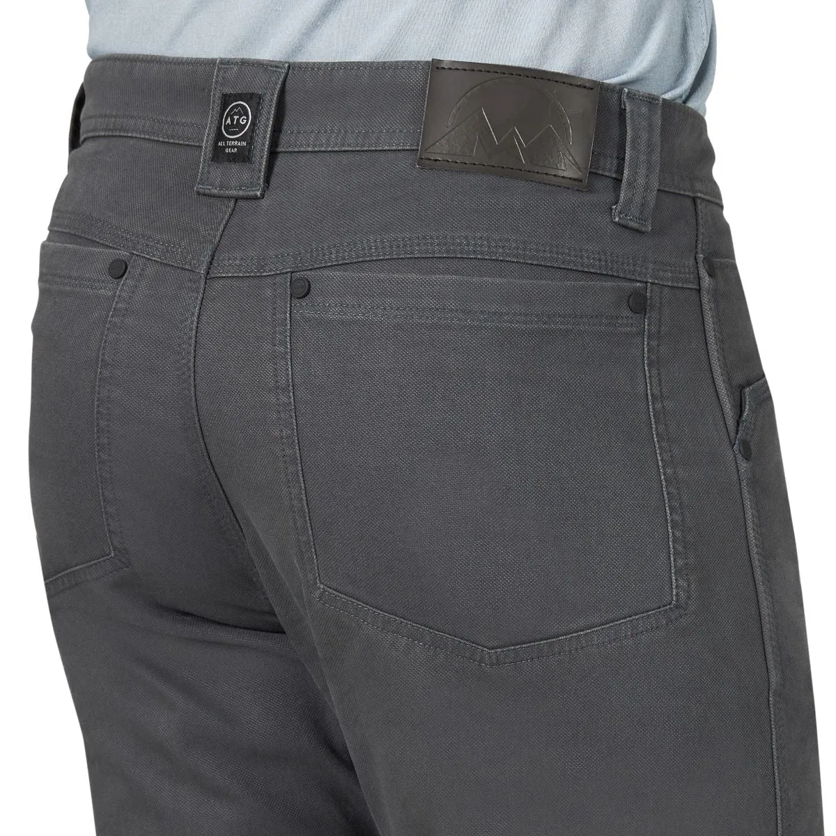 'Wrangler' Men's Reinforced Utility Pant - Grey